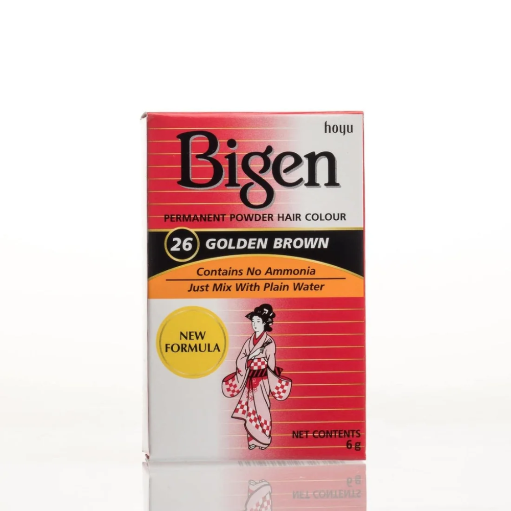 Bigen Permanent Powder Hair Dye Unisex Long Lasting Hair Color Grey Coverage