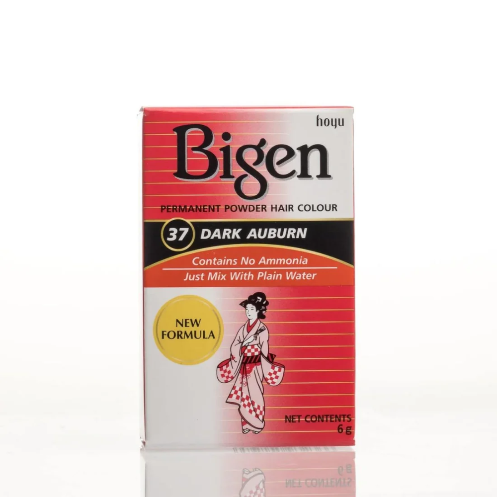 Bigen Permanent Powder Hair Dye Unisex Long Lasting Hair Color Grey Coverage