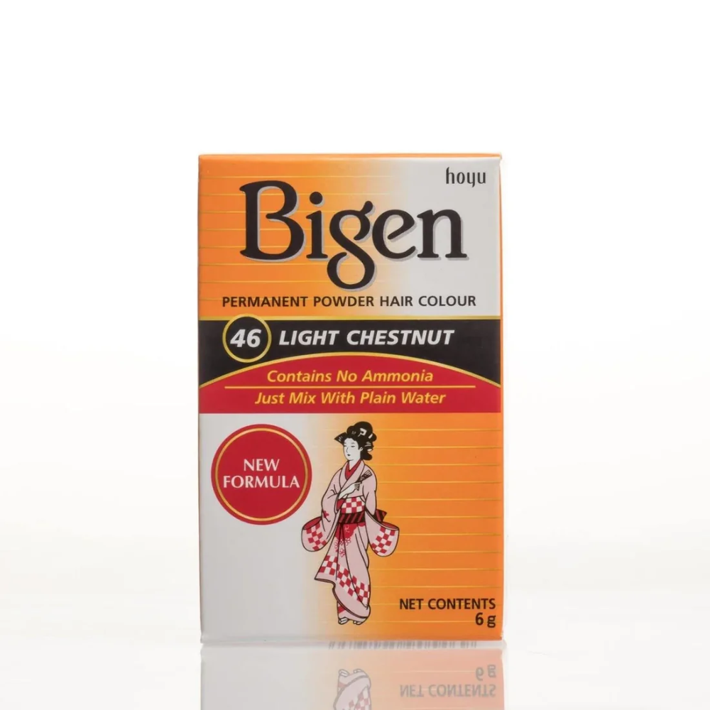 Bigen Permanent Powder Hair Dye Unisex Long Lasting Hair Color Grey Coverage
