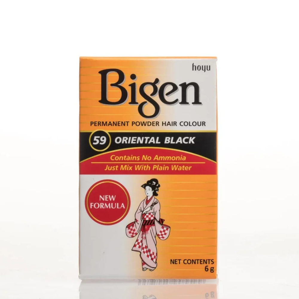 Bigen Permanent Powder Hair Dye Unisex Long Lasting Hair Color Grey Coverage