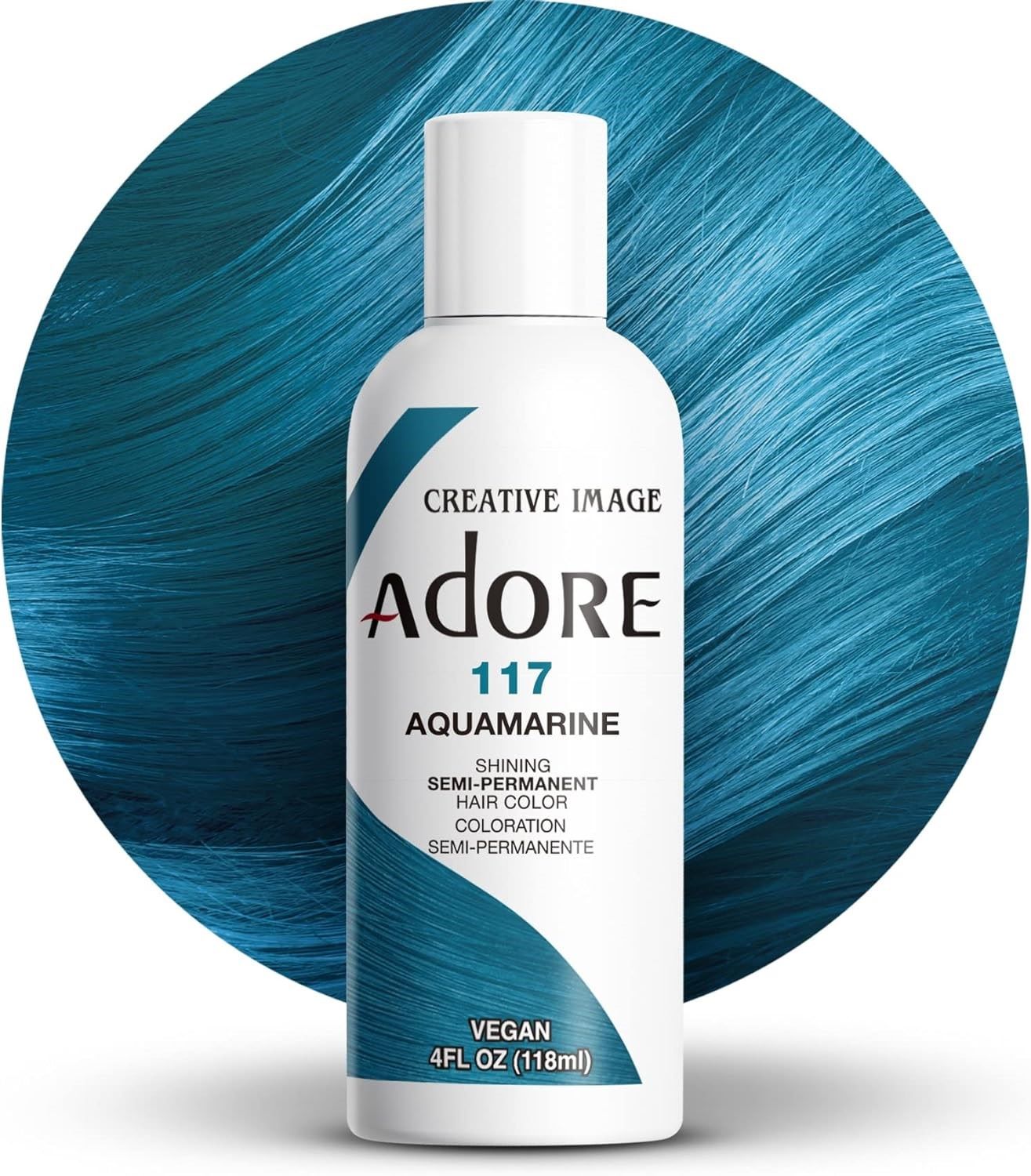 Adore Semi Permanent Hair Dye All Shades 4oz Vibrant Hair Color