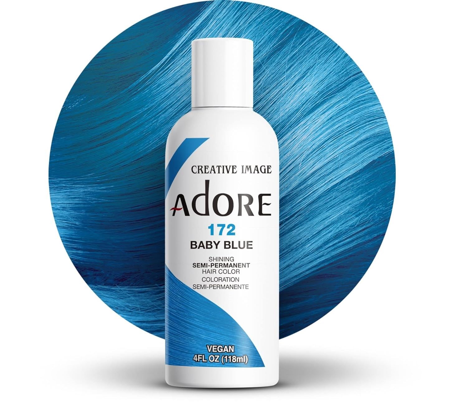 Adore Semi Permanent Hair Dye All Shades 4oz Vibrant Hair Color