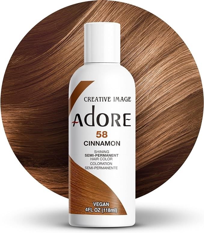 Adore Semi Permanent Hair Dye All Shades 4oz Vibrant Hair Color