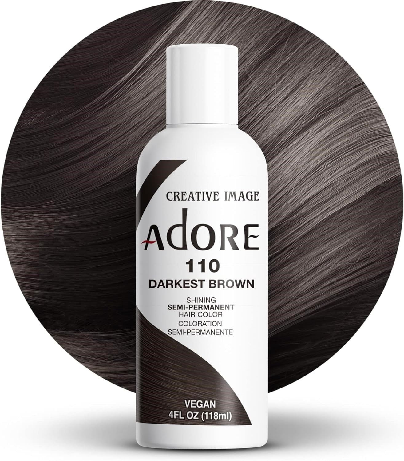 Adore Semi Permanent Hair Dye All Shades 4oz Vibrant Hair Color