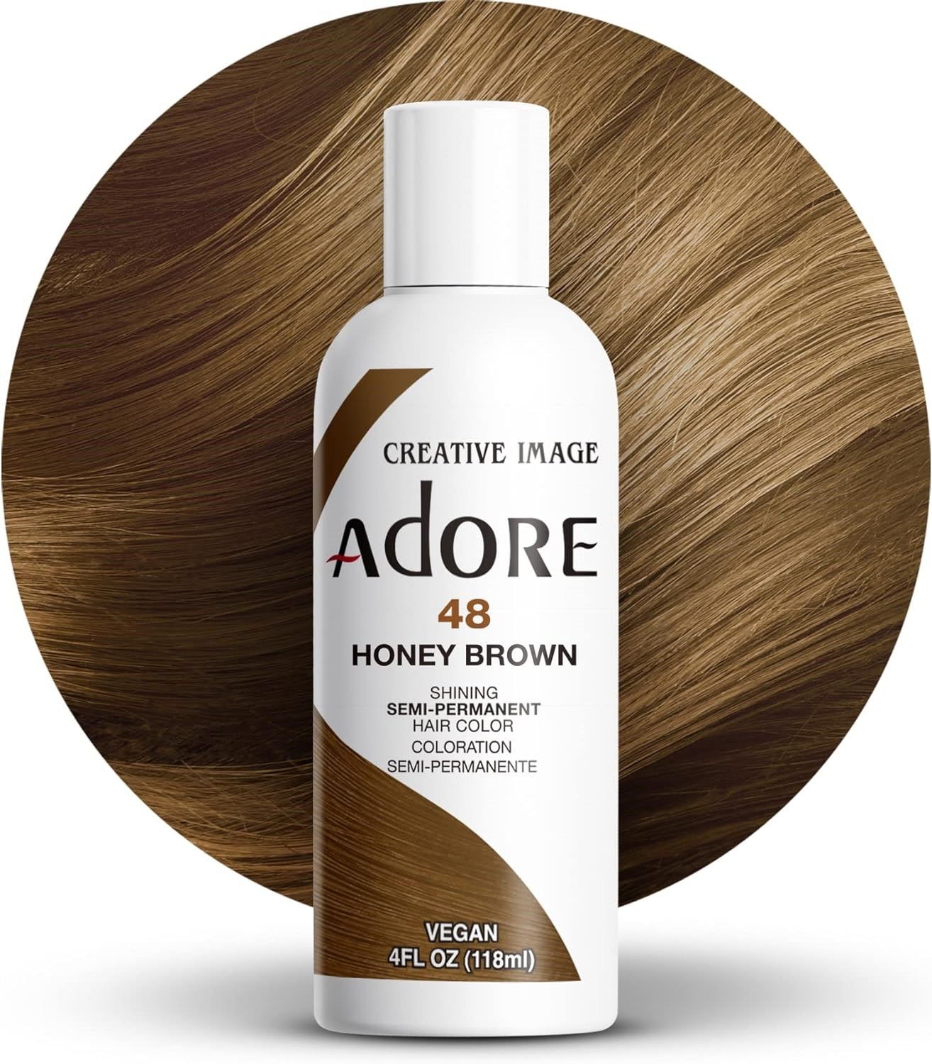 Adore Semi Permanent Hair Dye All Shades 4oz Vibrant Hair Color