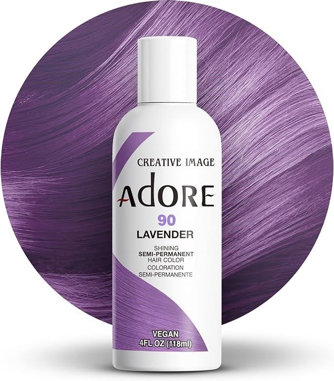 Adore Semi Permanent Hair Dye All Shades 4oz Vibrant Hair Color