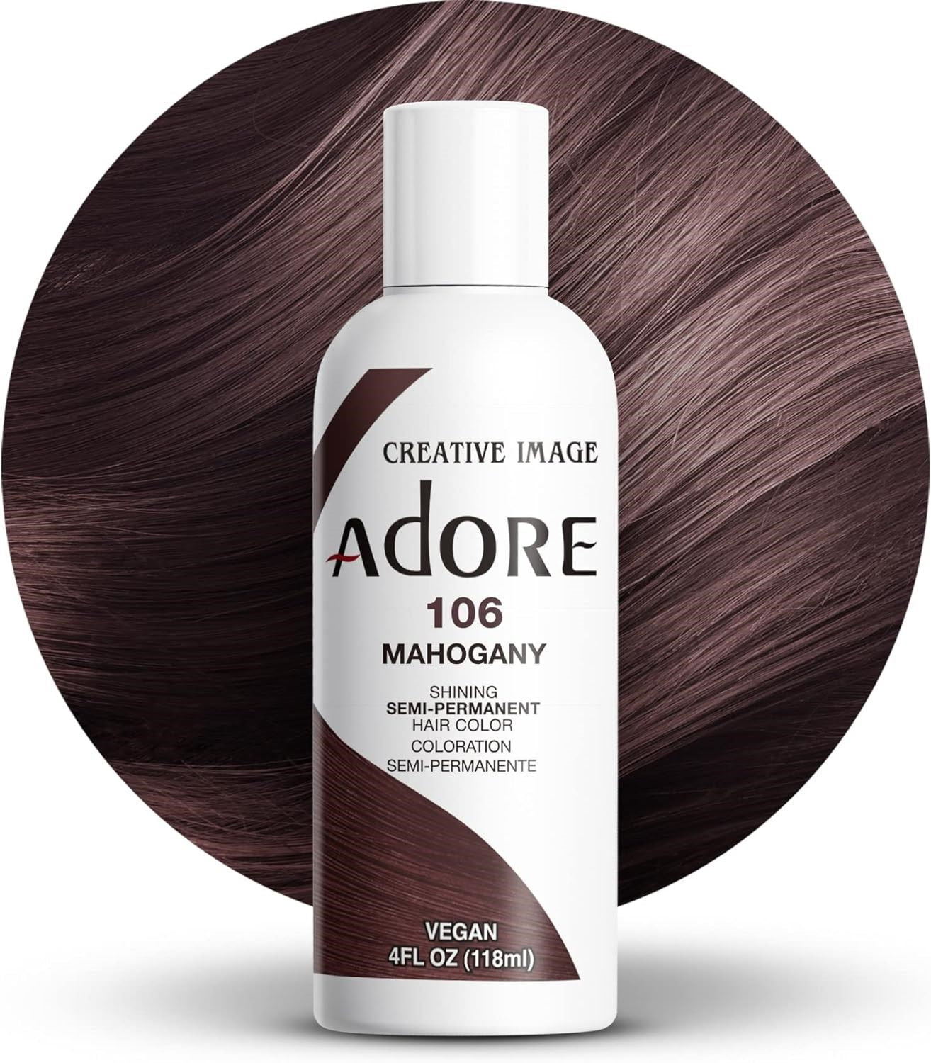 Adore Semi Permanent Hair Dye All Shades 4oz Vibrant Hair Color