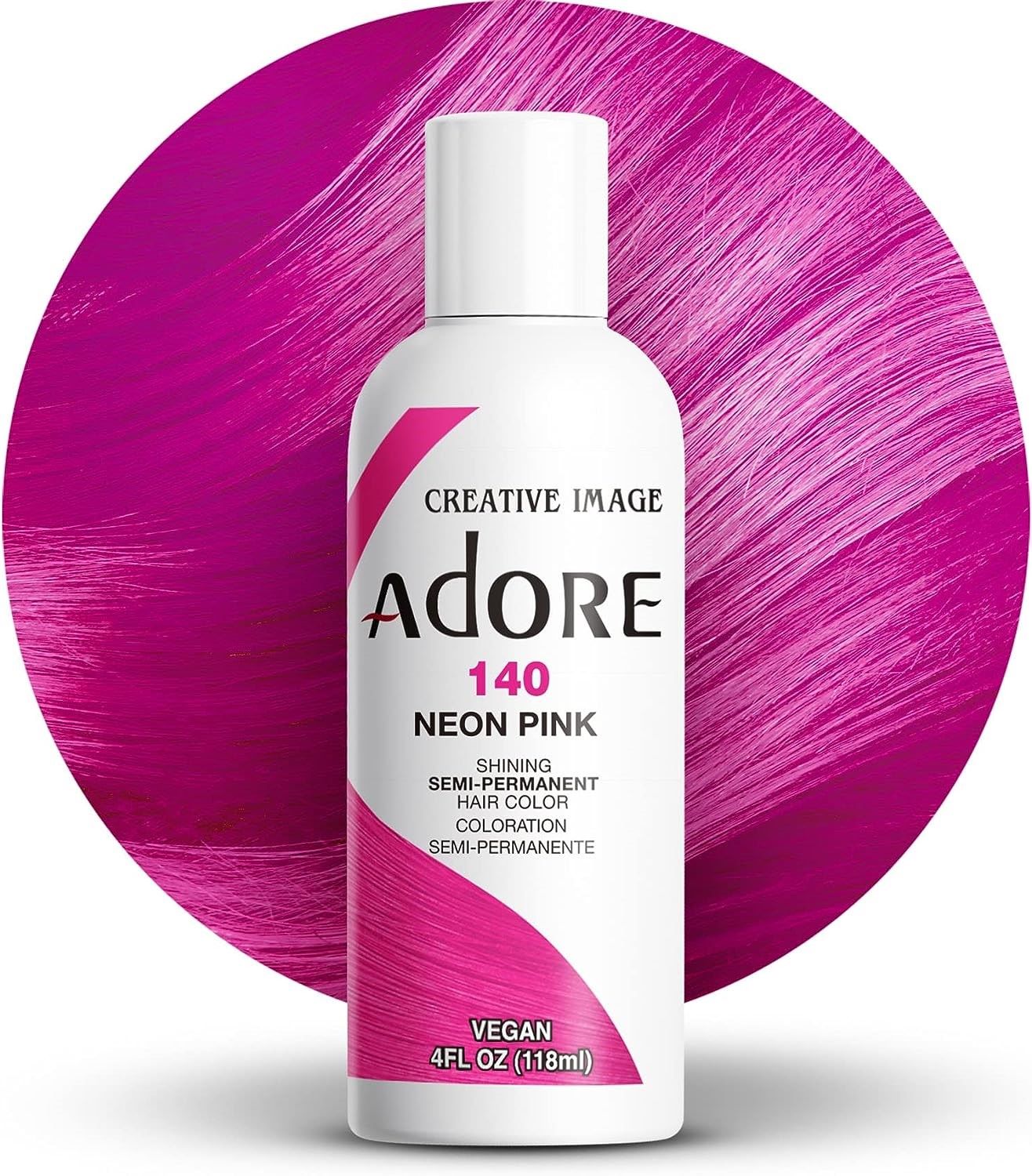 Adore Semi Permanent Hair Dye All Shades 4oz Vibrant Hair Color