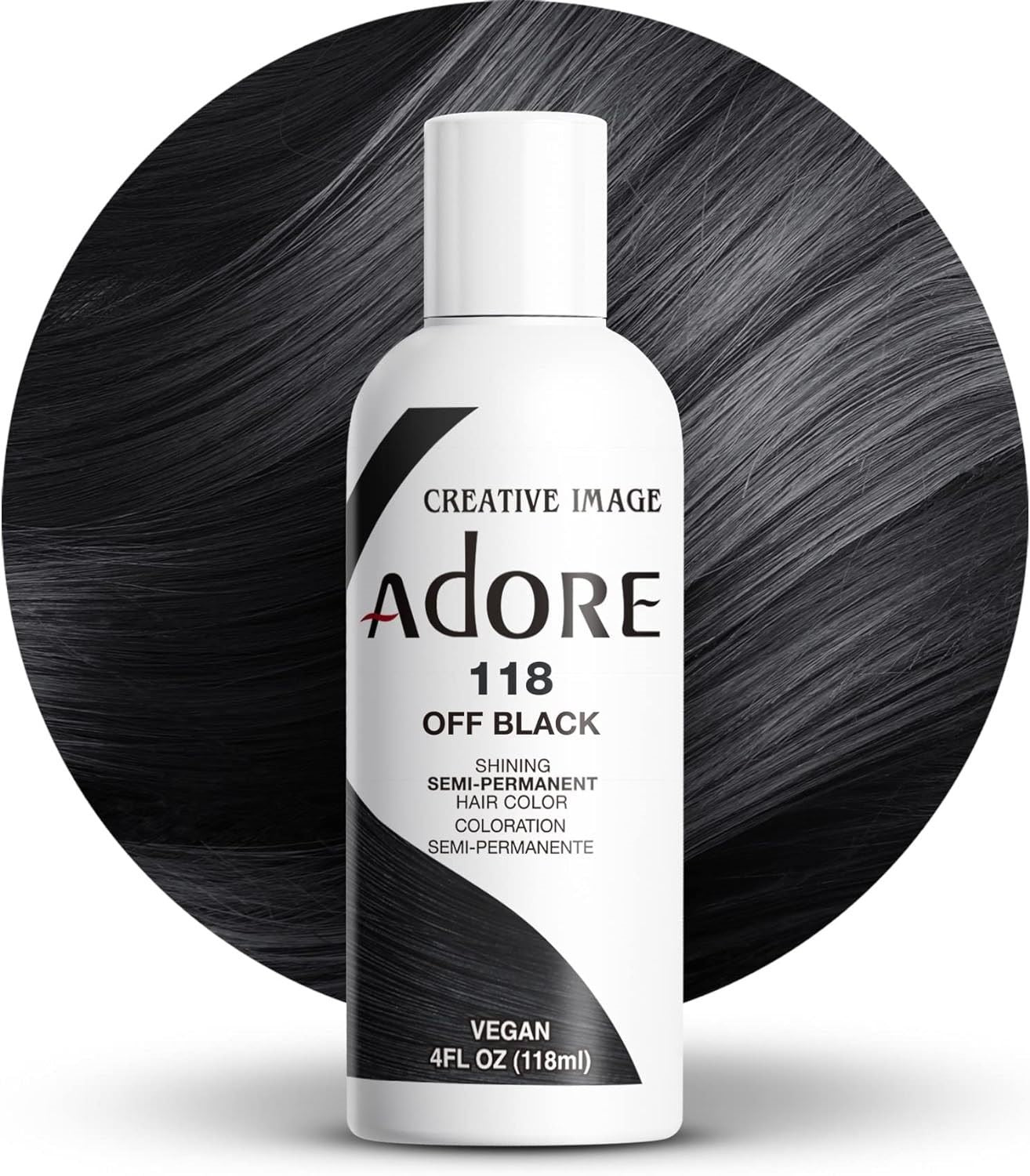 Adore Semi Permanent Hair Dye All Shades 4oz Vibrant Hair Color