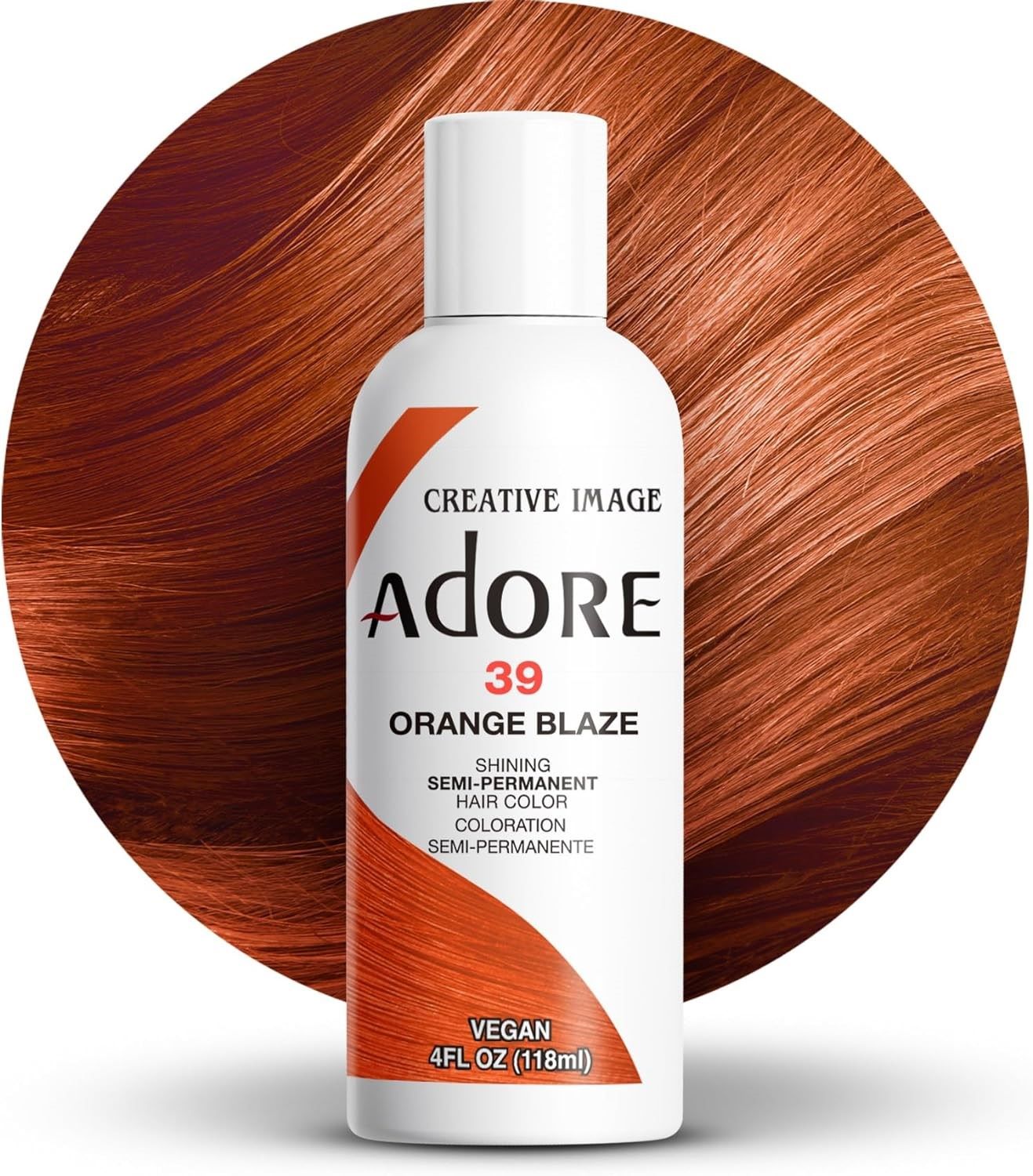Adore Semi Permanent Hair Dye All Shades 4oz Vibrant Hair Color