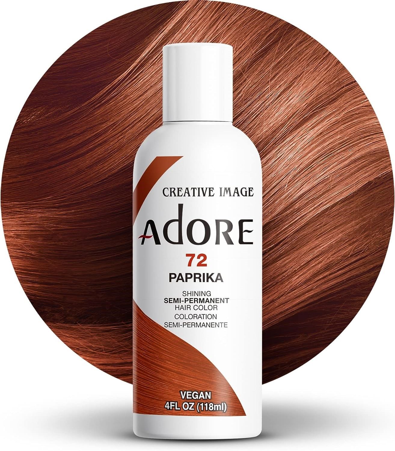 Adore Semi Permanent Hair Dye All Shades 4oz Vibrant Hair Color
