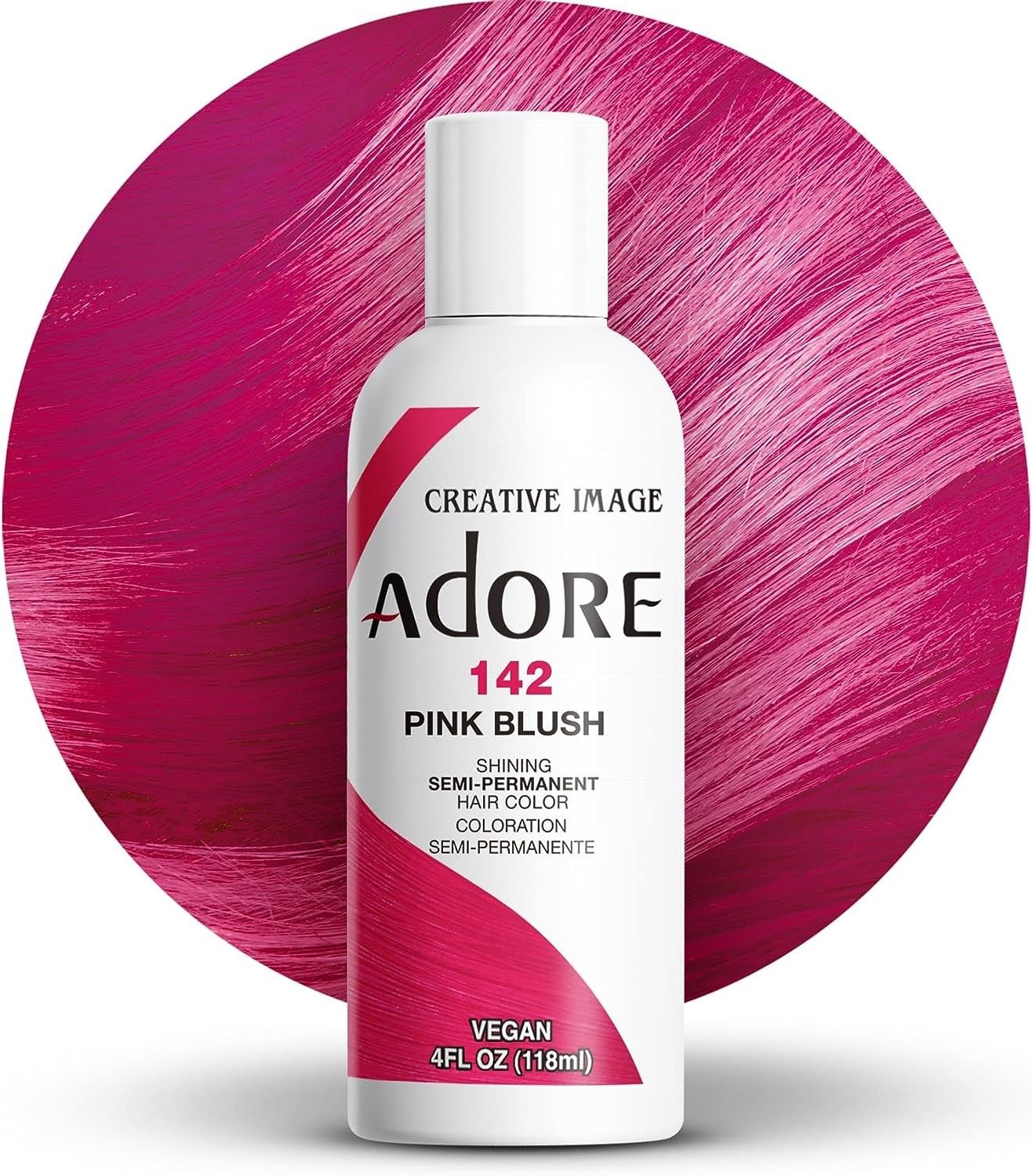 Adore Semi Permanent Hair Dye All Shades 4oz Vibrant Hair Color