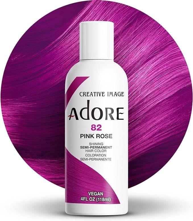 Adore Semi Permanent Hair Dye All Shades 4oz Vibrant Hair Color