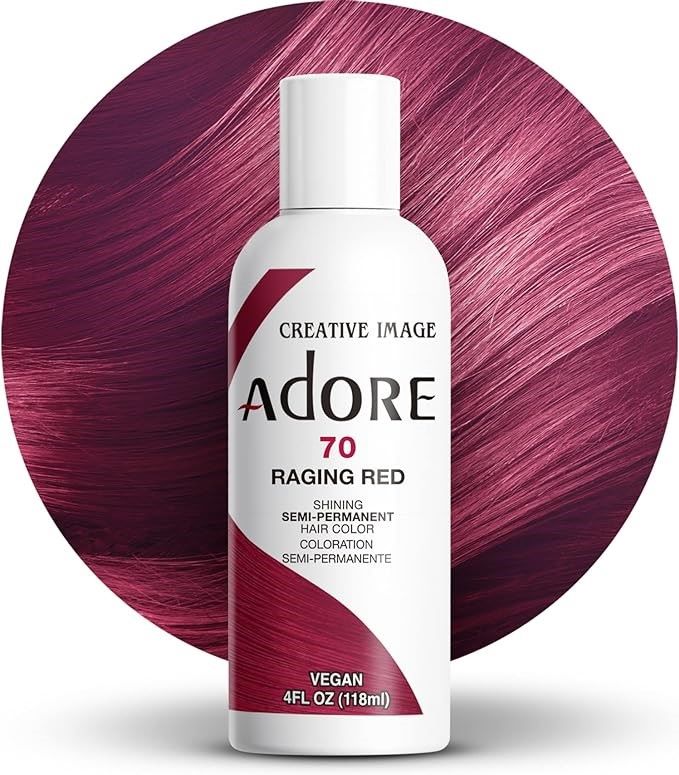 Adore Semi Permanent Hair Dye All Shades 4oz Vibrant Hair Color