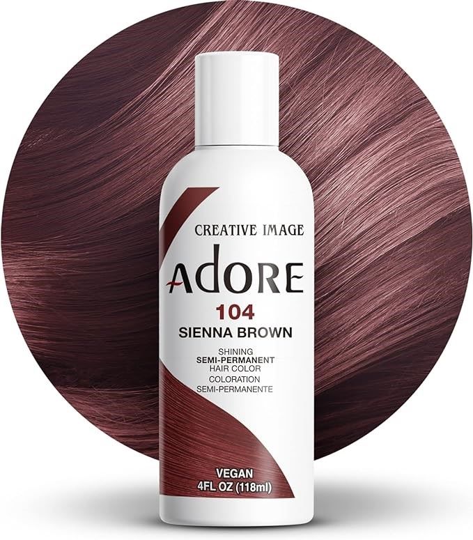 Adore Semi Permanent Hair Dye All Shades 4oz Vibrant Hair Color
