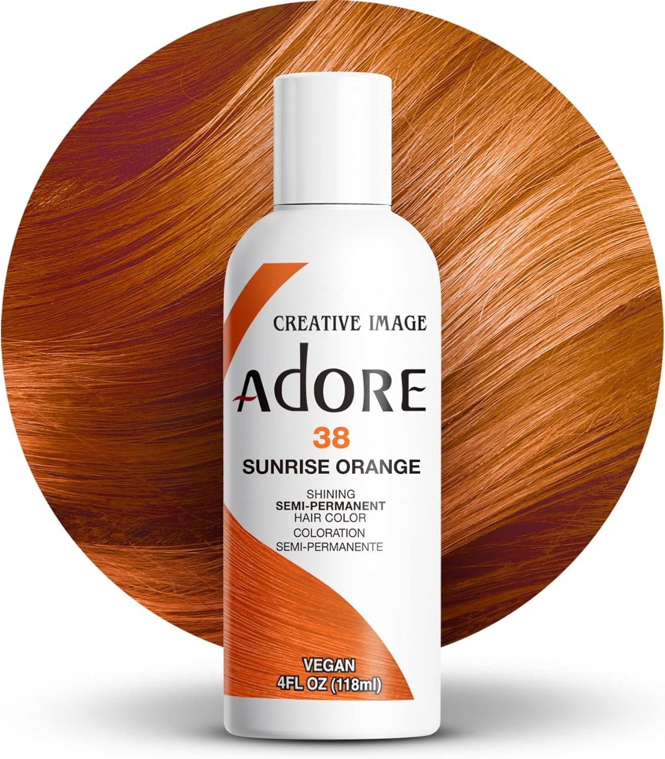 Adore Semi Permanent Hair Dye All Shades 4oz Vibrant Hair Color
