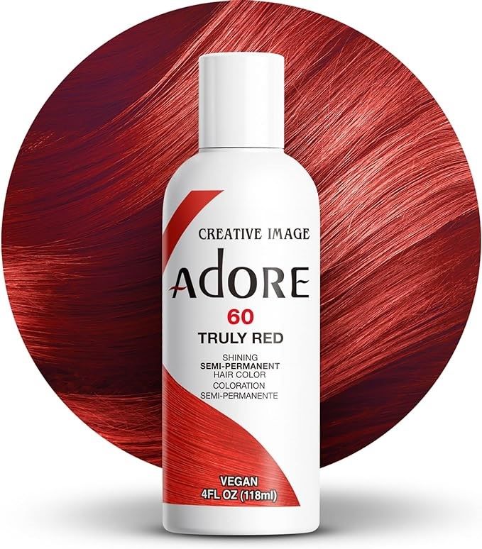 Adore Semi Permanent Hair Dye All Shades 4oz Vibrant Hair Color