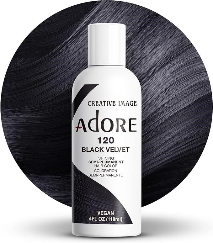 Adore Semi Permanent Hair Dye All Shades 4oz Vibrant Hair Color
