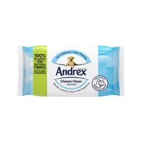 Andrex Washlets Hygiene Wipes Classic Clean 36 Pack Flushable Moist To ...