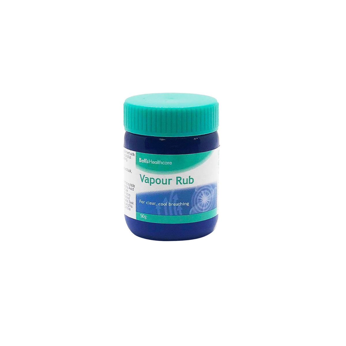 Bell's Vapour Rub 50g Chest Rub for Clear Breathing Congestion Relief