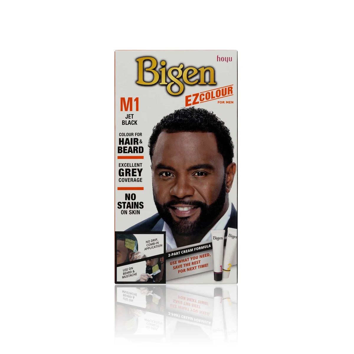 Bigen EZ Colour for Men M1 Jet Black Permanent Hair & Beard Colour