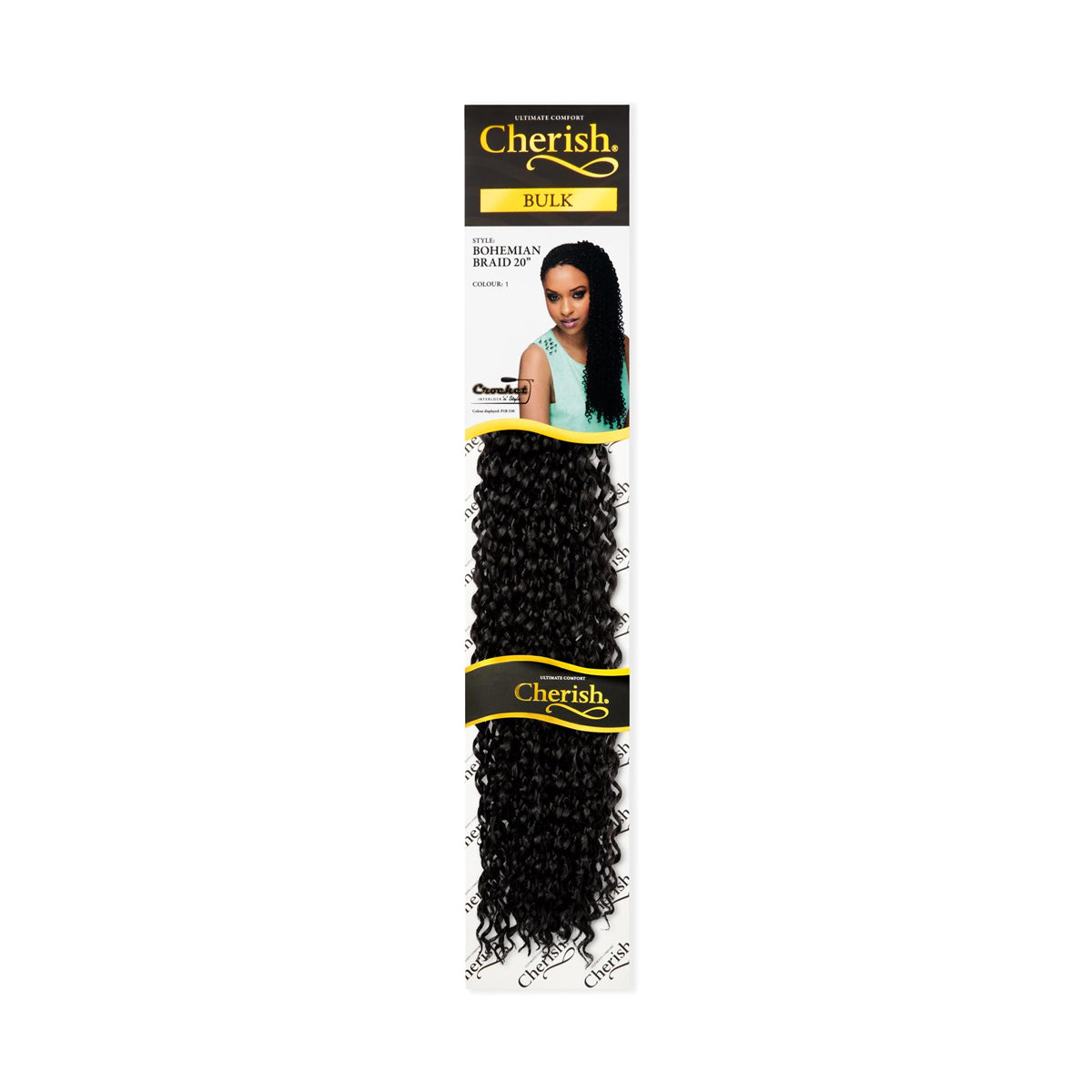 Cherish Bulk Bohemian 20 Inch Synthetic Braiding Hair Extensions