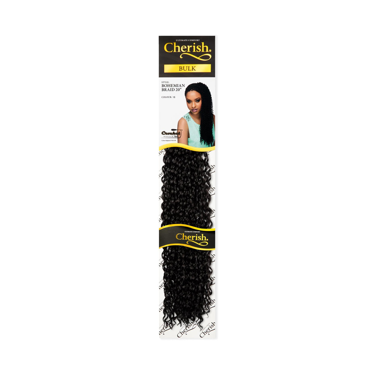 Cherish Bulk Bohemian 20 Inch Synthetic Braiding Hair Extensions