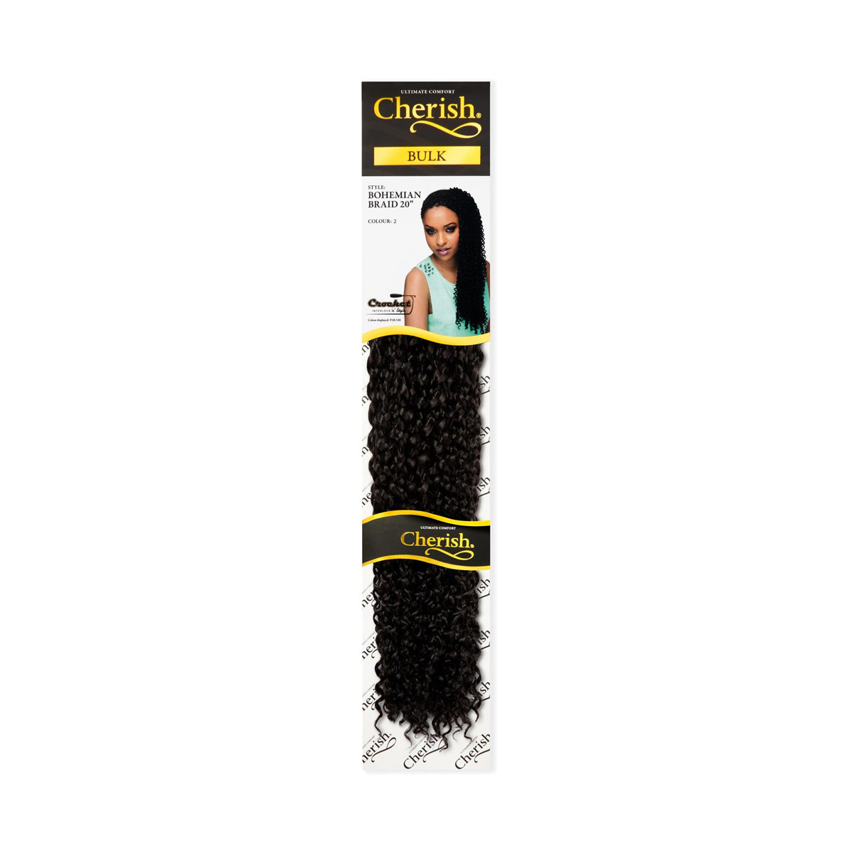 Cherish Bulk Bohemian 20 Inch Synthetic Braiding Hair Extensions