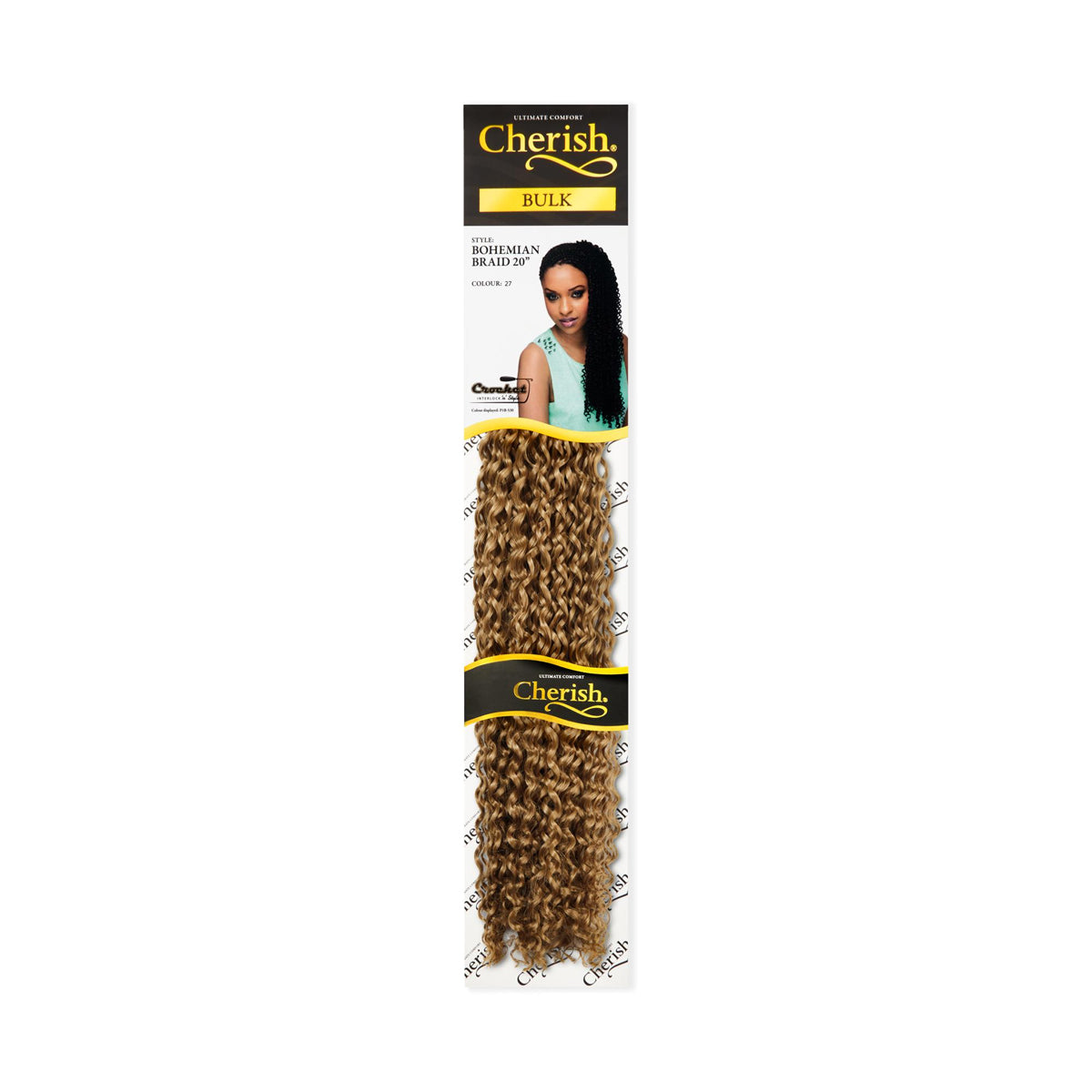 Cherish Bulk Bohemian 20 Inch Synthetic Braiding Hair Extensions