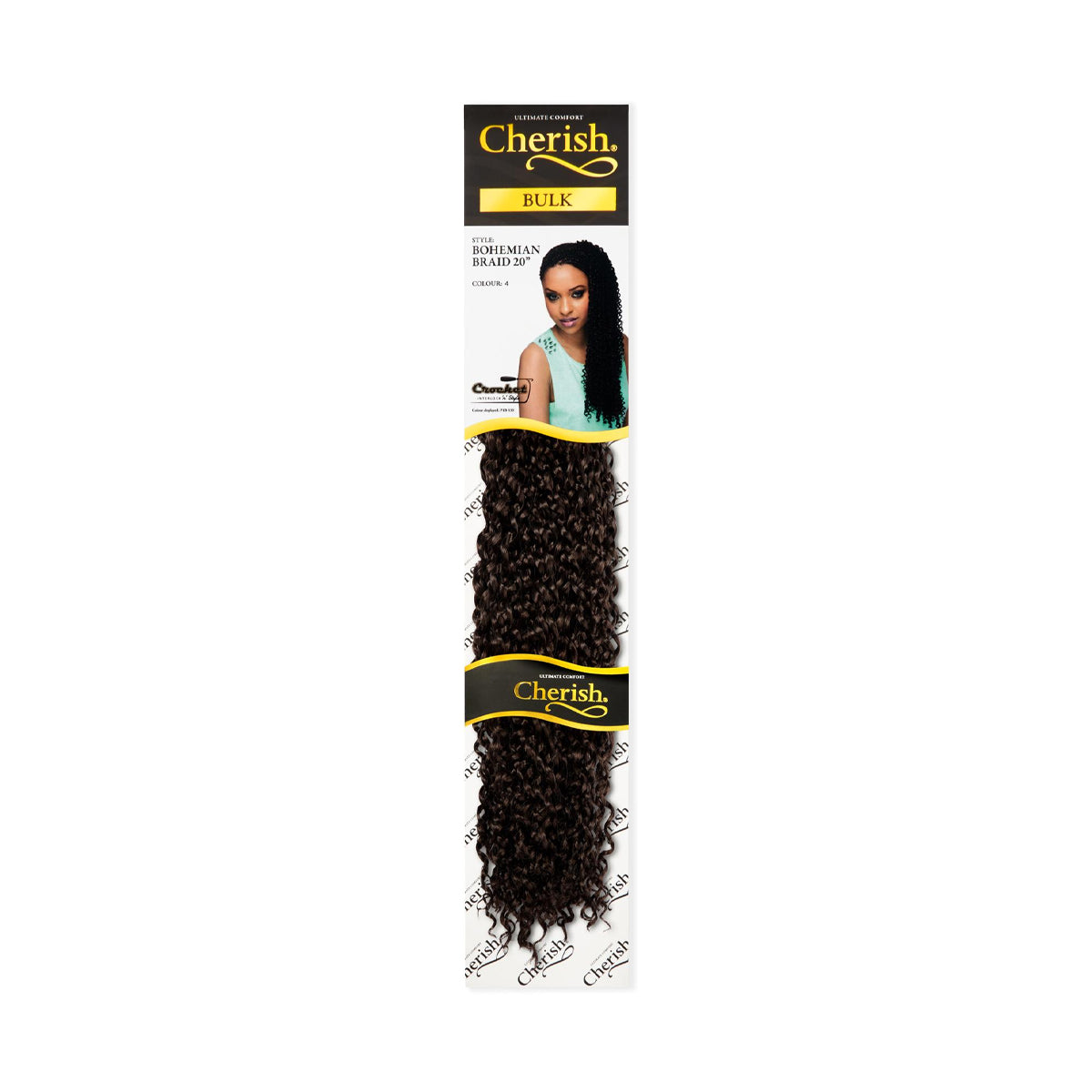 Cherish Bulk Bohemian 20 Inch Synthetic Braiding Hair Extensions