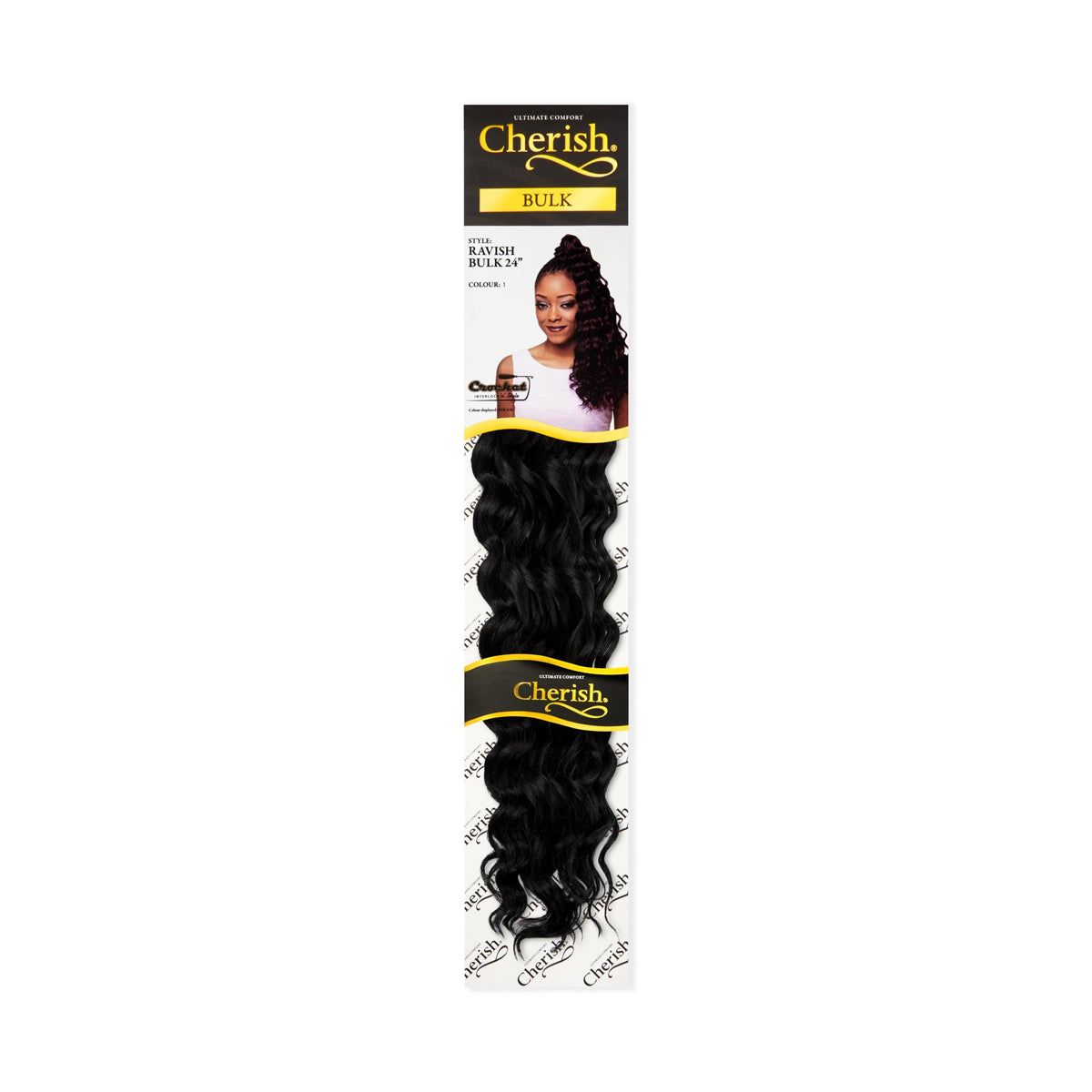 Cherish Bulk Ravish 24 Inch Synthetic Braiding Hair Extensions