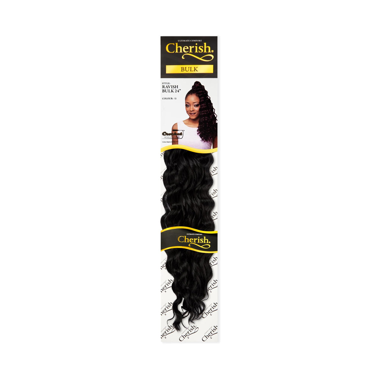 Cherish Bulk Ravish 24 Inch Synthetic Braiding Hair Extensions
