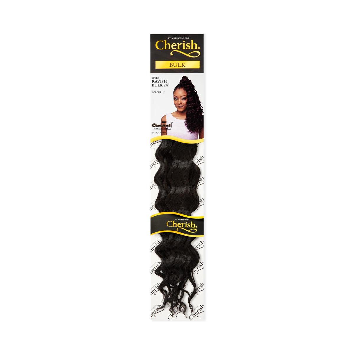 Cherish Bulk Ravish 24 Inch Synthetic Braiding Hair Extensions