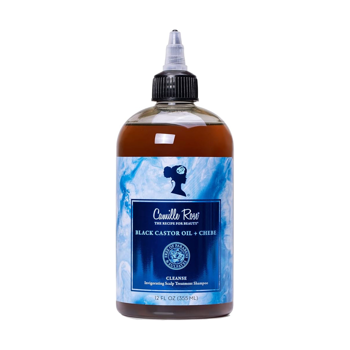 Camille Rose Black Castor Oil & Chebe Shampoo 12oz