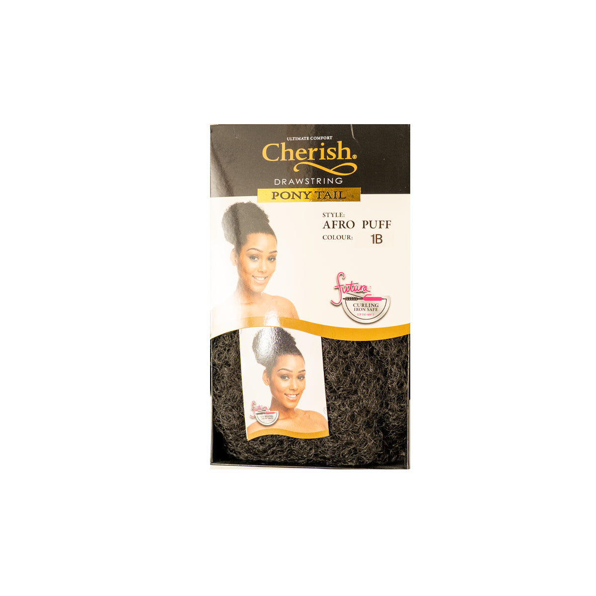 Cherish Synthetic Afro Puff Drawstring Ponytail Natural Hairpiece