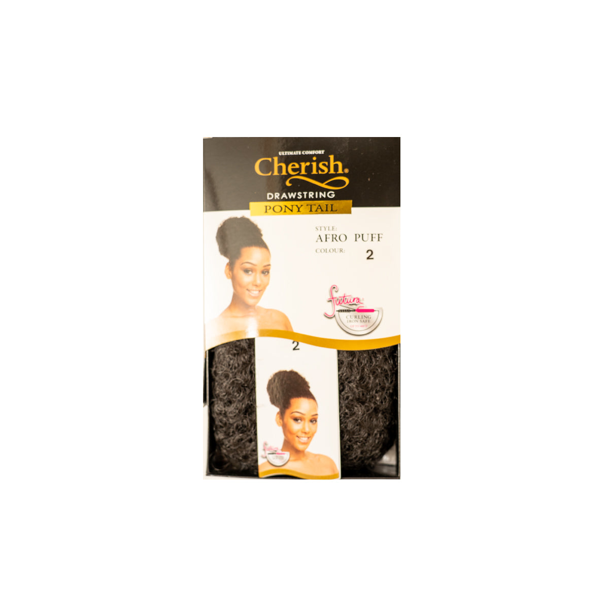 Cherish Synthetic Afro Puff Drawstring Ponytail Natural Hairpiece