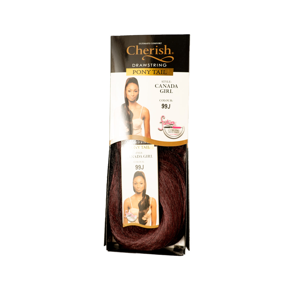 Cherish Canada Girl 26 Inch Drawstring Synthetic Curly Ponytail