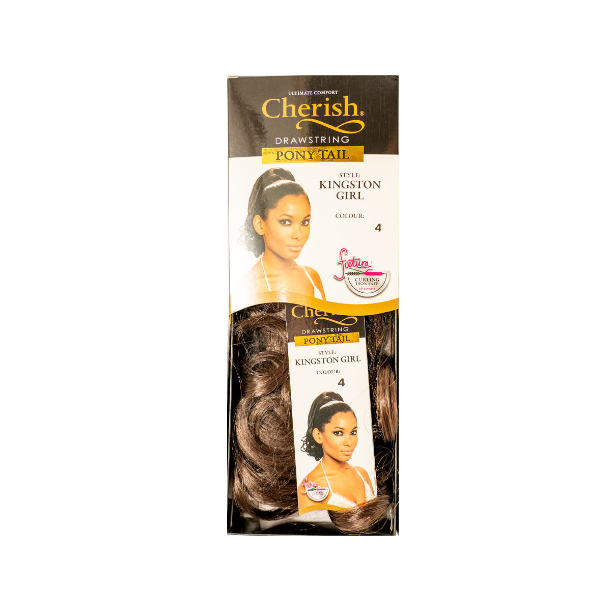 Cherish Synthetic Drawstring Kingston Girl Ponytail Extension Hairpiece