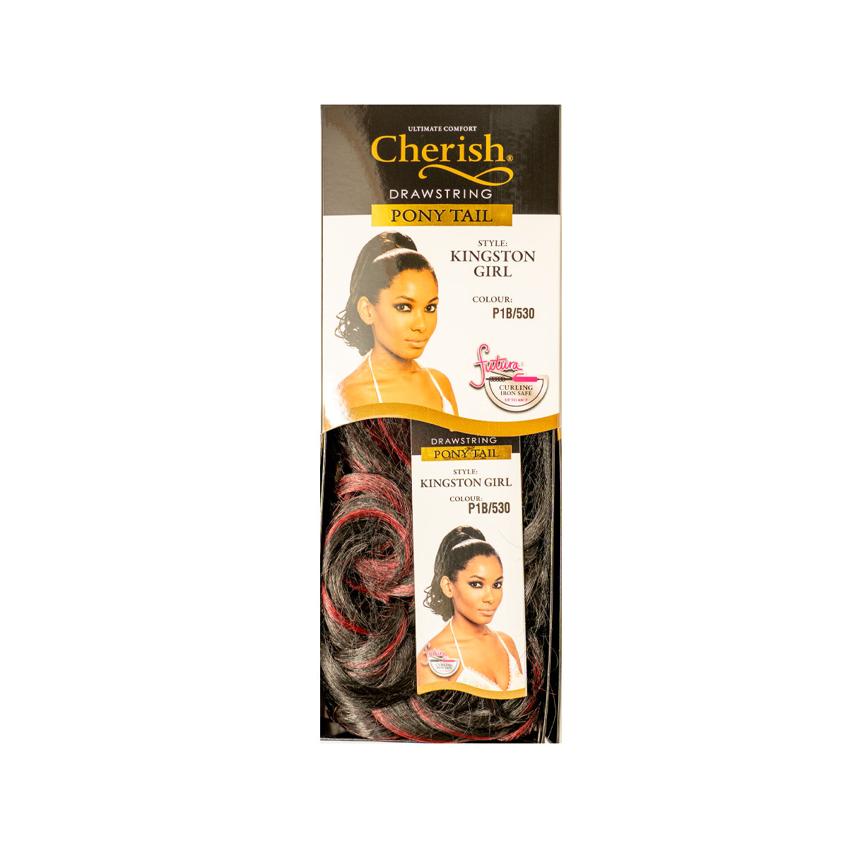 Cherish Synthetic Drawstring Kingston Girl Ponytail Extension Hairpiece