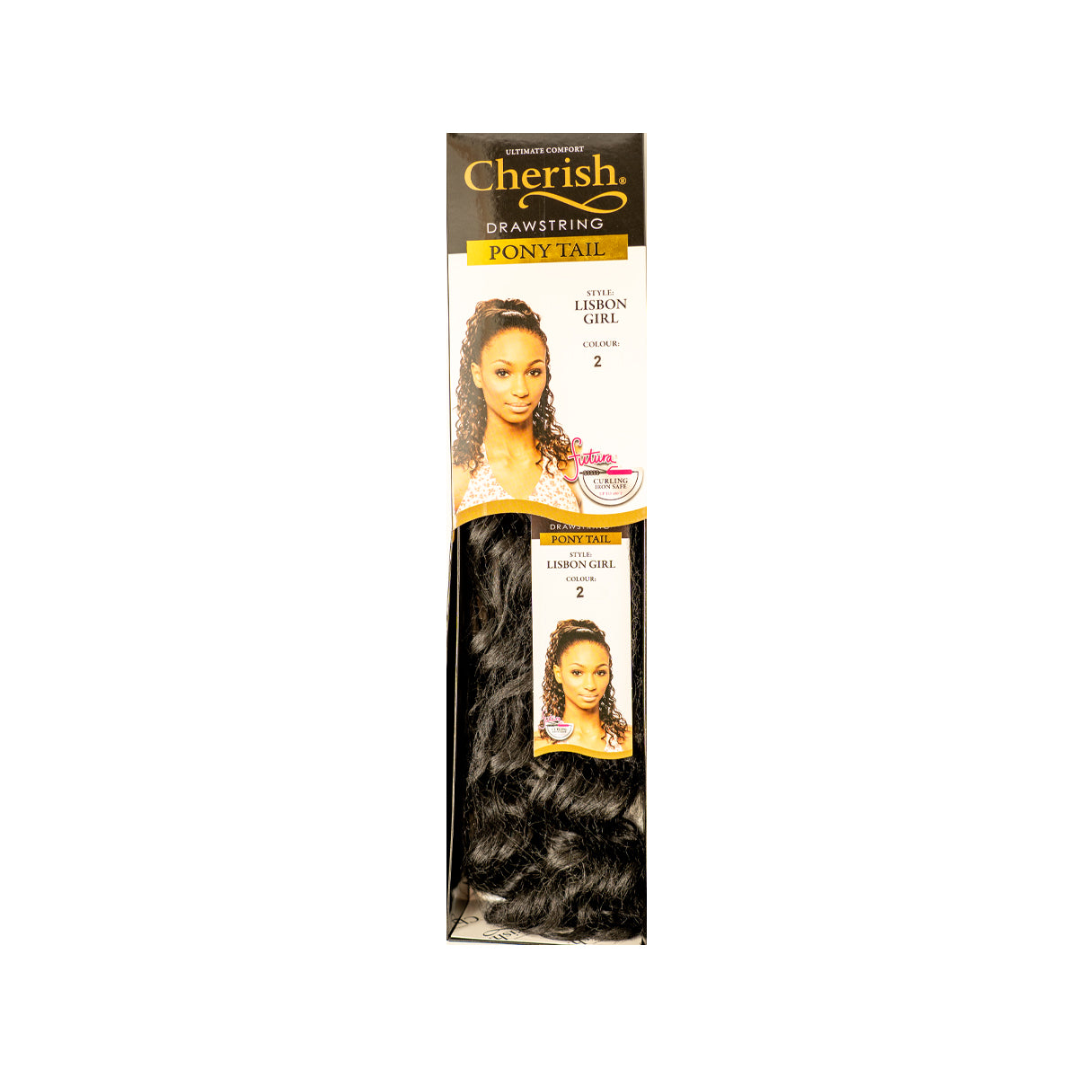 Cherish Lisbon Girl Drawstring Synthetic Ponytail Natural Hair Extension