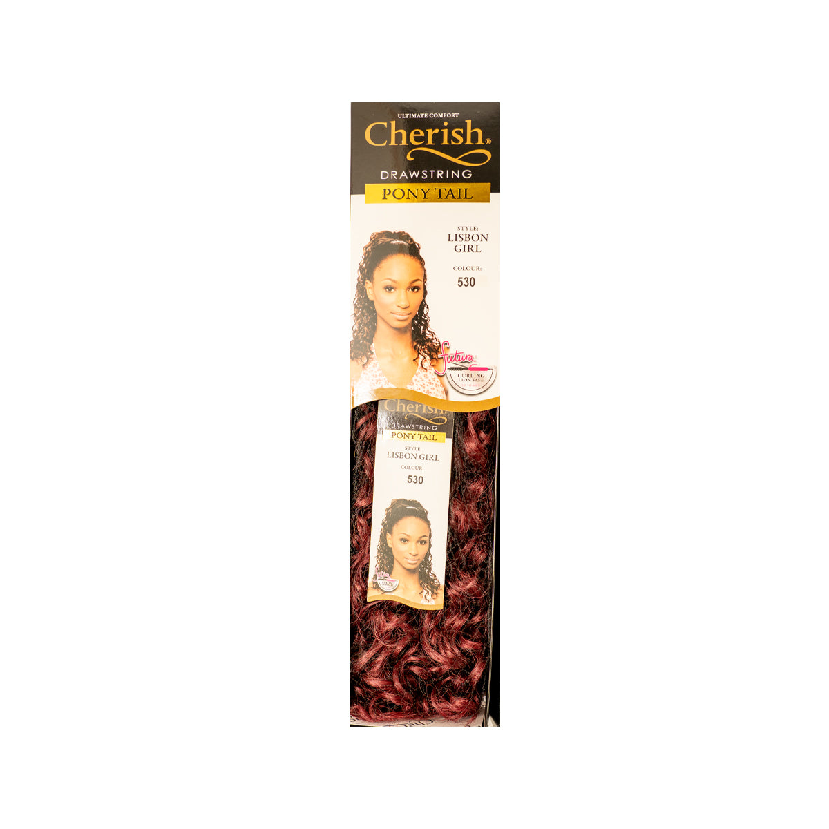 Cherish Lisbon Girl Drawstring Synthetic Ponytail Natural Hair Extension