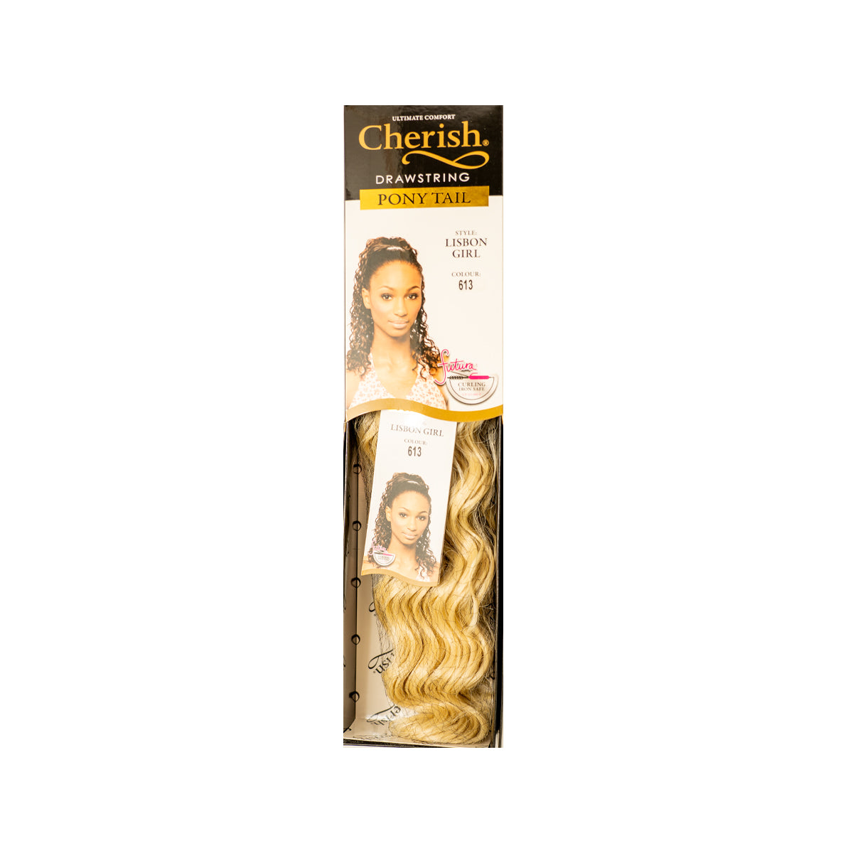 Cherish Lisbon Girl Drawstring Synthetic Ponytail Natural Hair Extension
