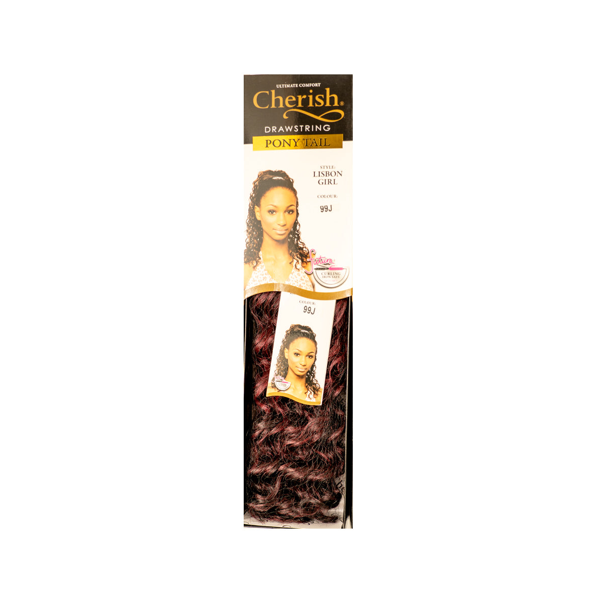 Cherish Lisbon Girl Drawstring Synthetic Ponytail Natural Hair Extension