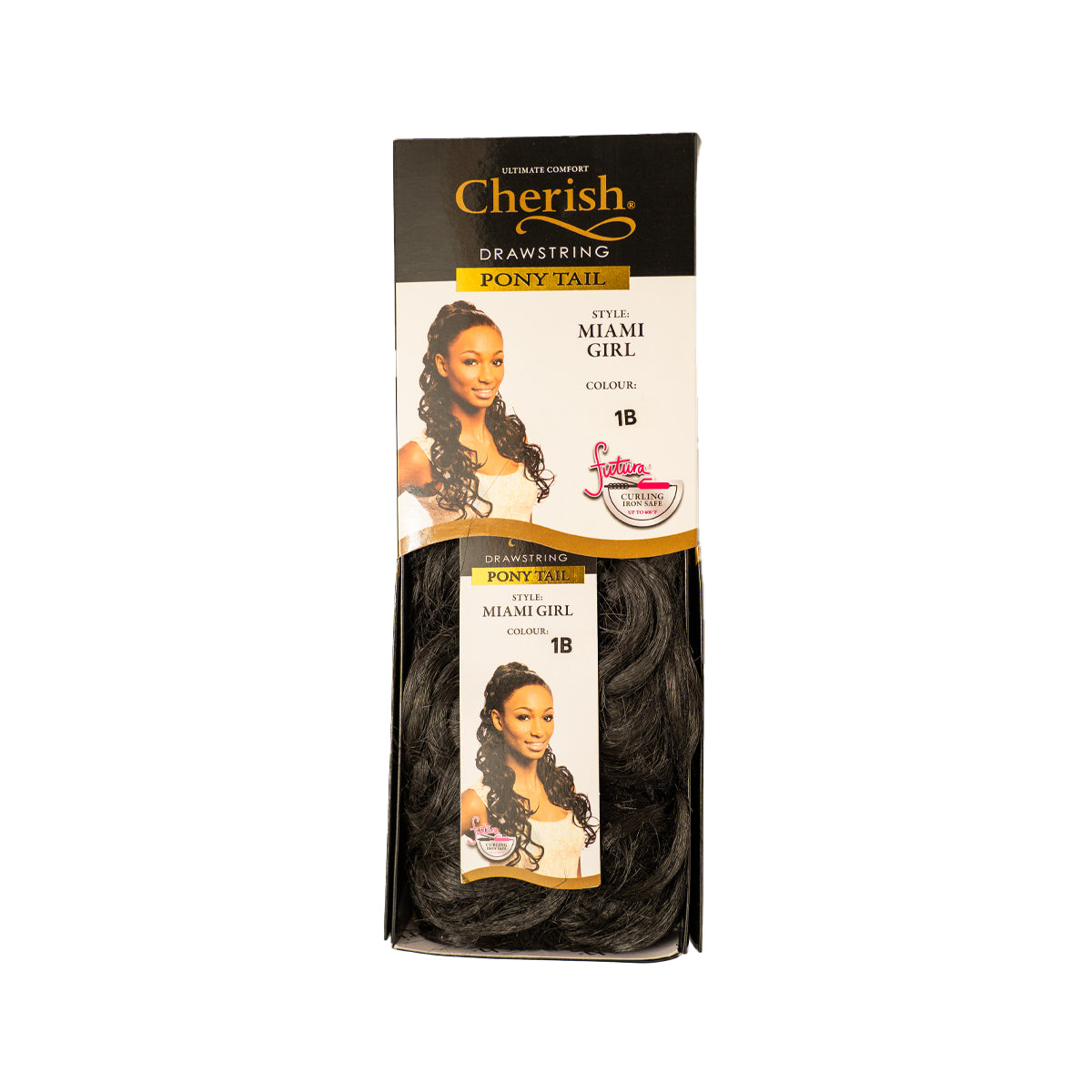 Cherish Ultimate Comfort Miami Girl Drawstring Ponytail 60cm Curly