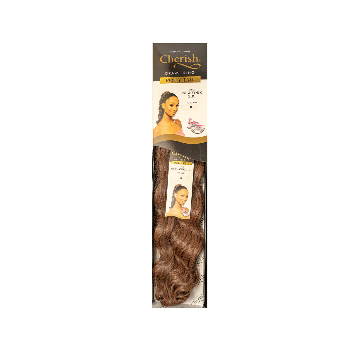 Cherish New York Girl Drawstring Ponytail Synthetic Hair Extension