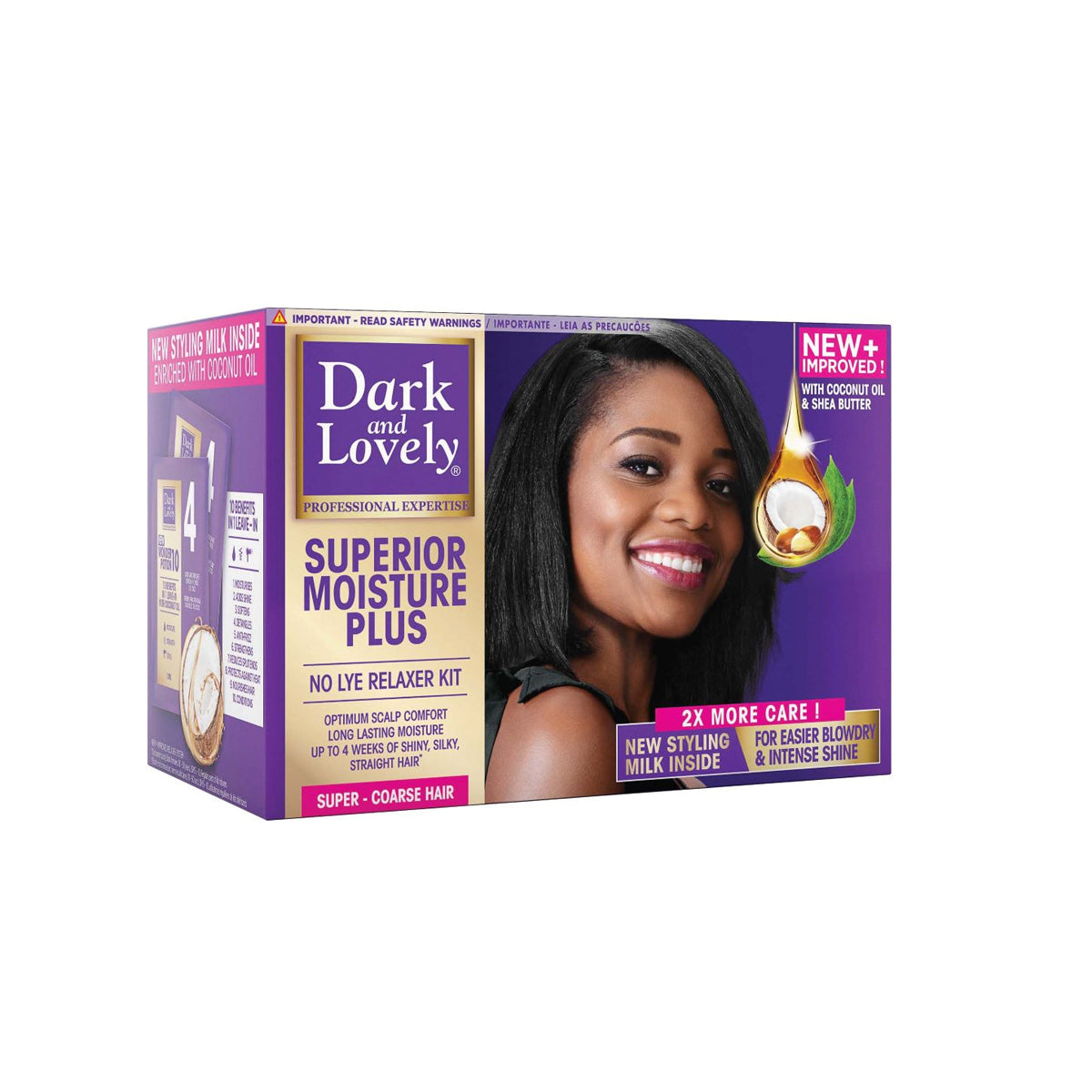 Dark & Lovely Moisture Plus No Lye relaxer Super