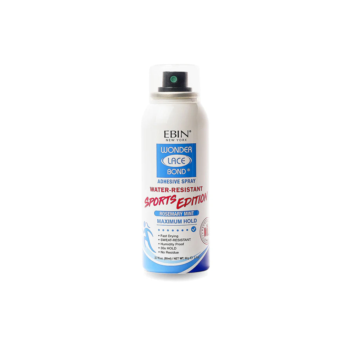 Ebin Wonder Lace Bond Adhesive Spray Sports Edition 80ml
