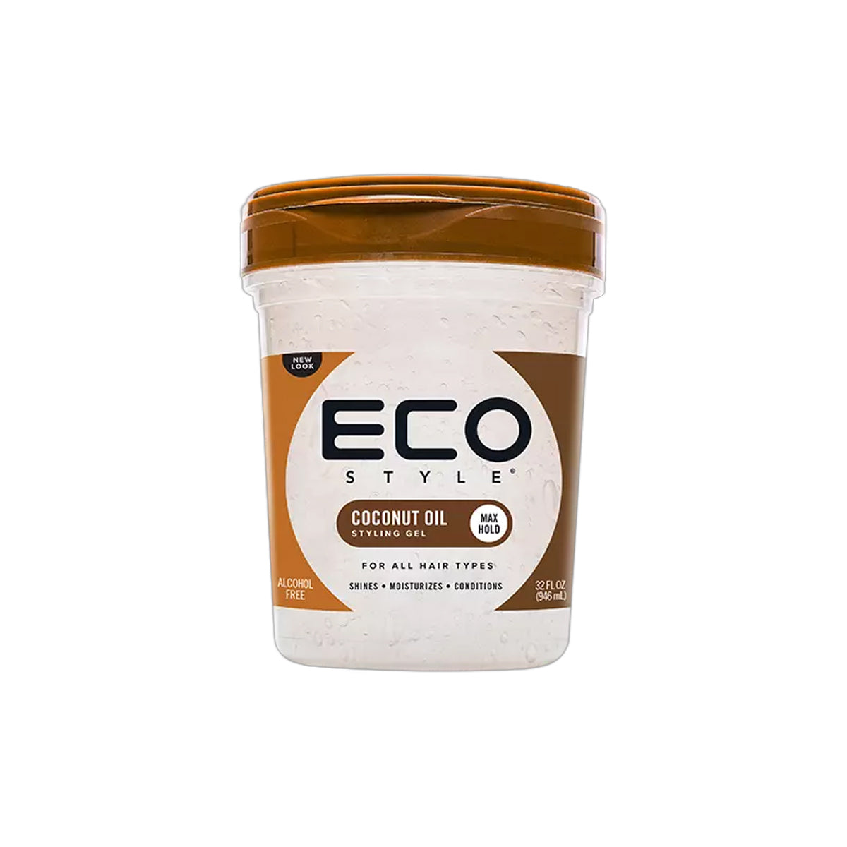 Title: Eco Style Coconut Oil Hair Gel 32oz Max Hold Moisturising Shine Styling