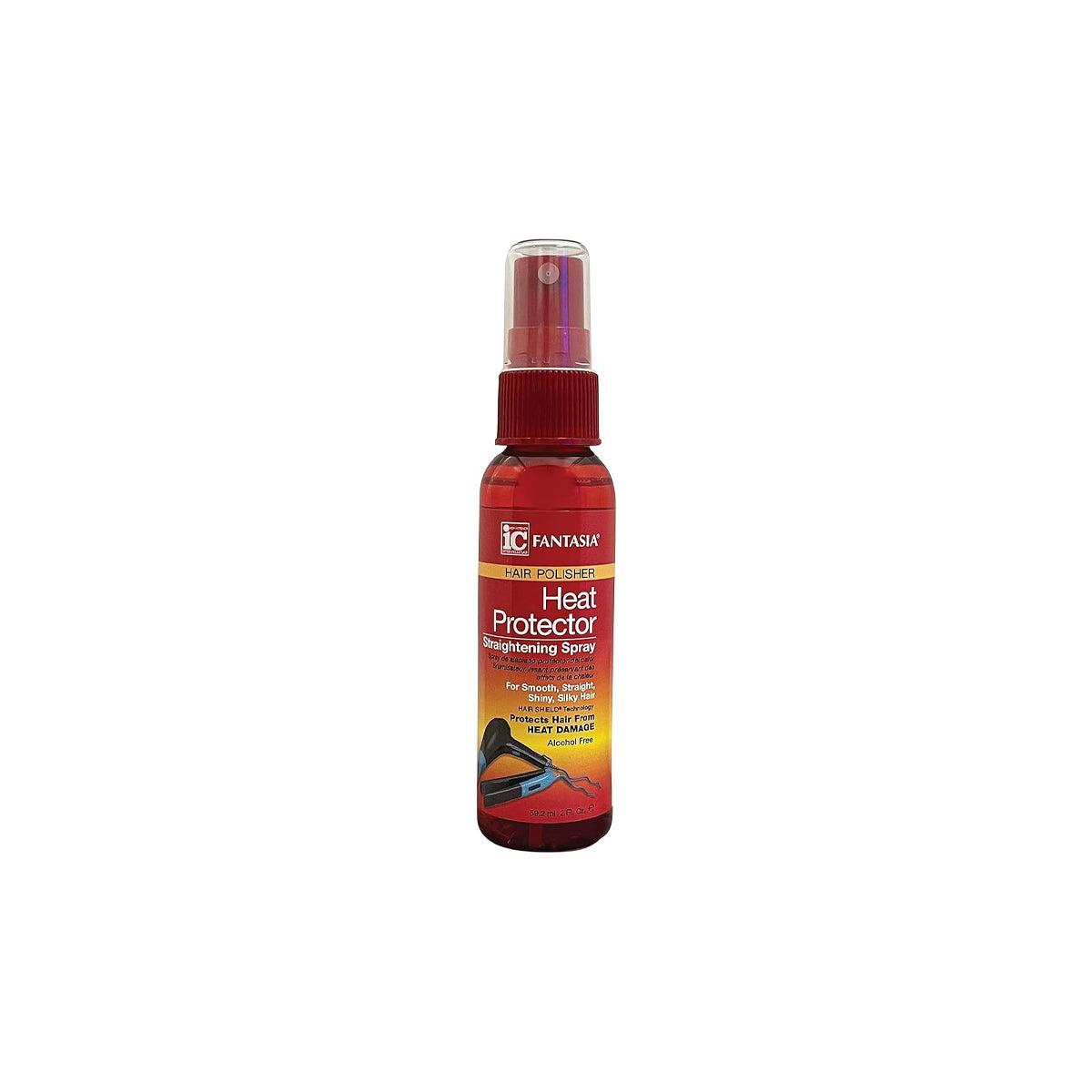 Fantasia Hair Polisher Heat Protector Spray 2oz