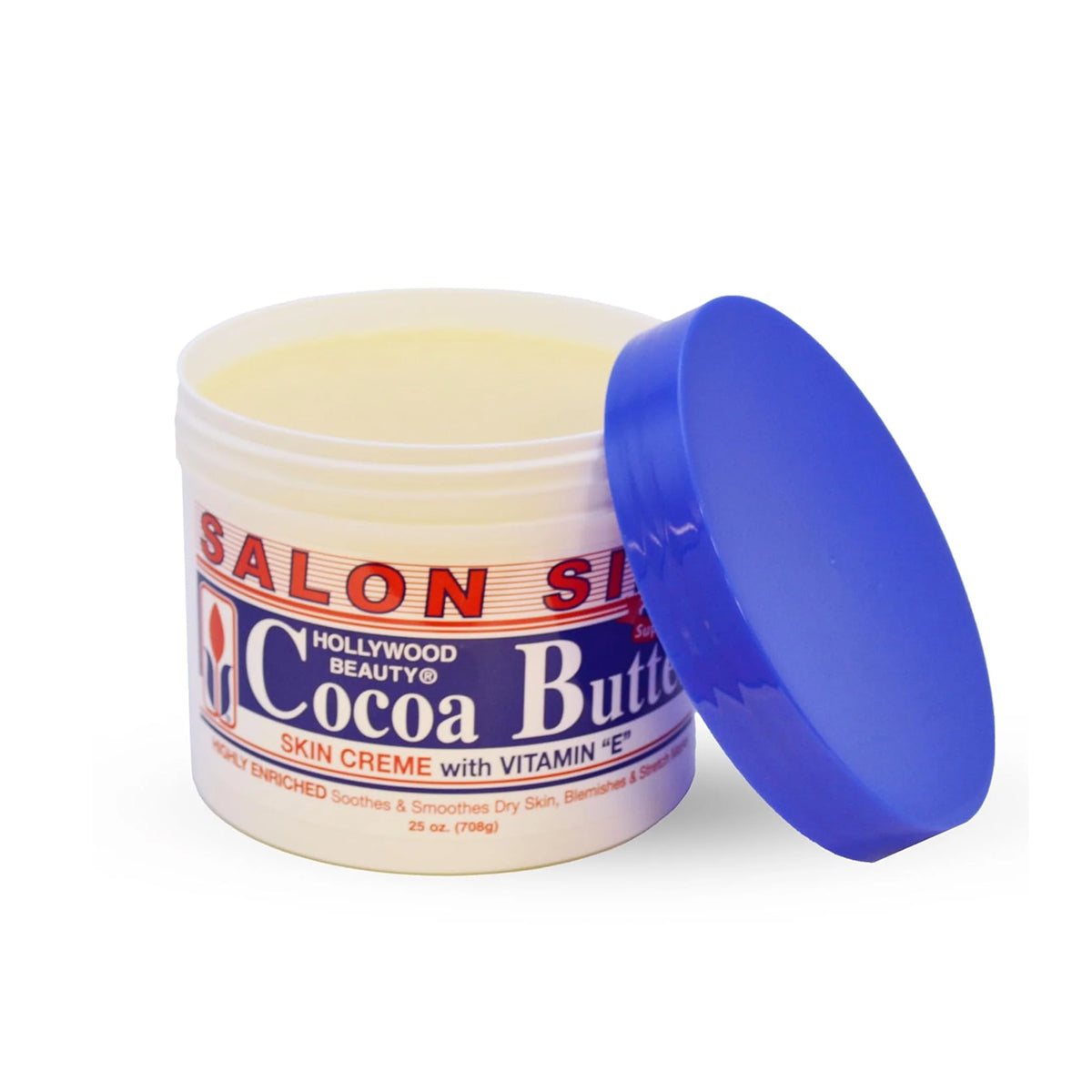 Hollywood Beauty Cocoa Butter Skin Creme with Vitamin E Salon Size 25oz Moisturizing Cream